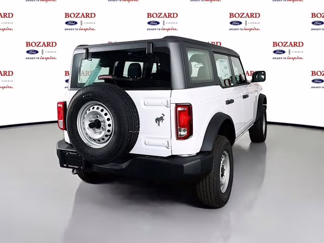 2025 Oxford White Ford Bronco Base 4X4 SUV