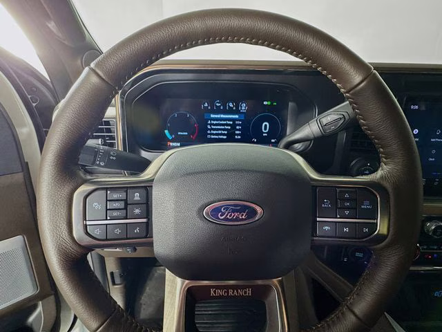 2026 Star White Metallic Tri-Coat Ford Super Duty F-350 SRW King Ranch Bozard Built 4X4 Truck
