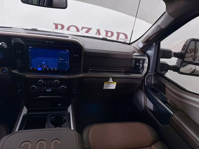 2026 Star White Metallic Tri-Coat Ford Super Duty F-350 SRW King Ranch Bozard Built 4X4 Truck