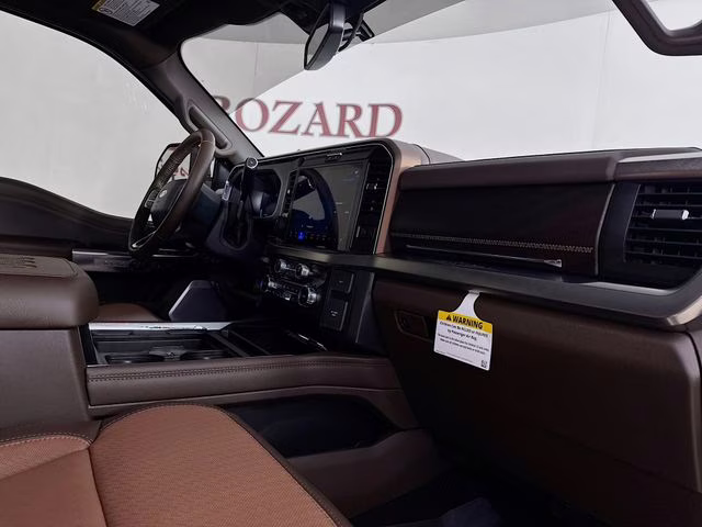 2026 Star White Metallic Tri-Coat Ford Super Duty F-350 SRW King Ranch Bozard Built 4X4 Truck