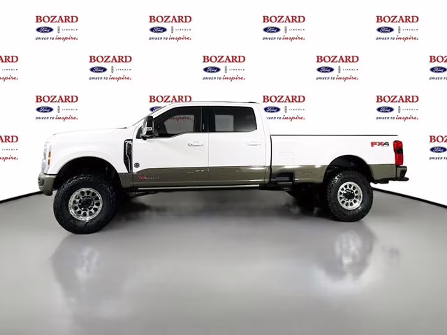 2026 Star White Metallic Tri-Coat Ford Super Duty F-350 SRW King Ranch Bozard Built 4X4 Truck