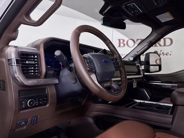 2026 Star White Metallic Tri-Coat Ford Super Duty F-350 SRW King Ranch Bozard Built 4X4 Truck