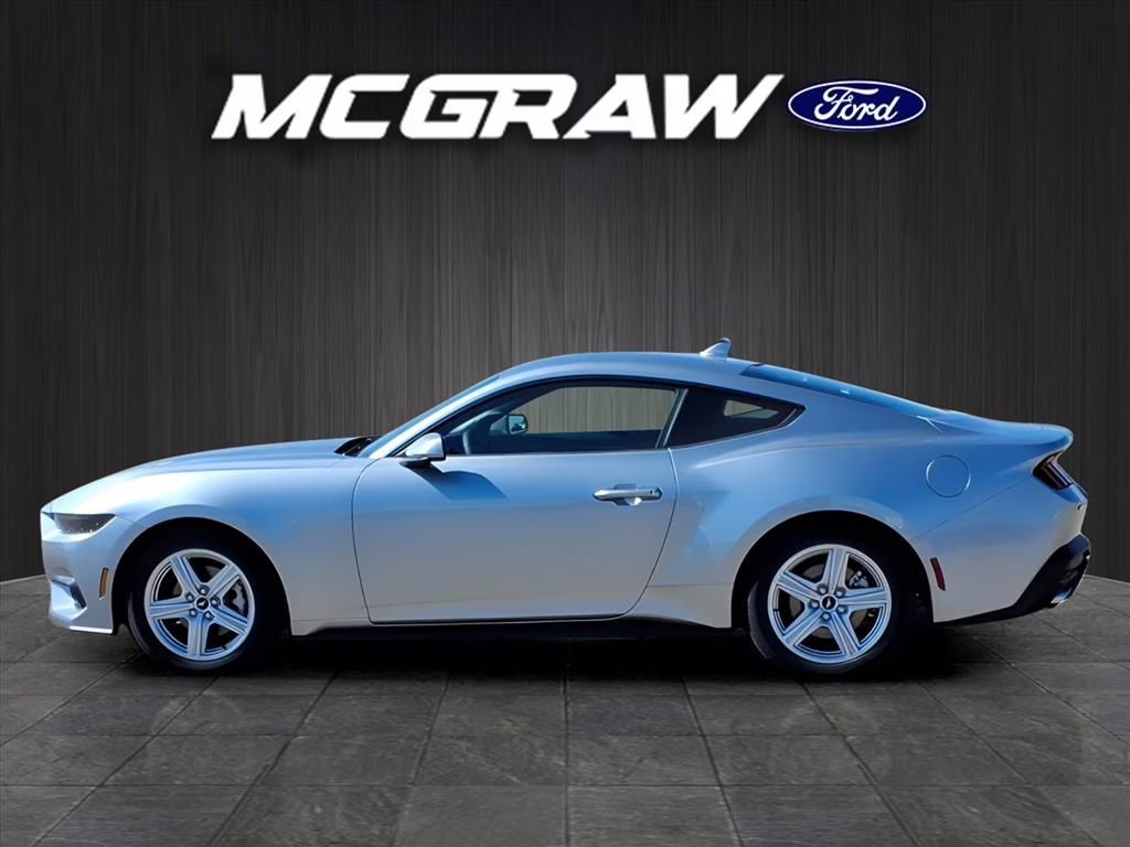 2026 Silver Metallic Ford Mustang EcoBoost RWD Coupe