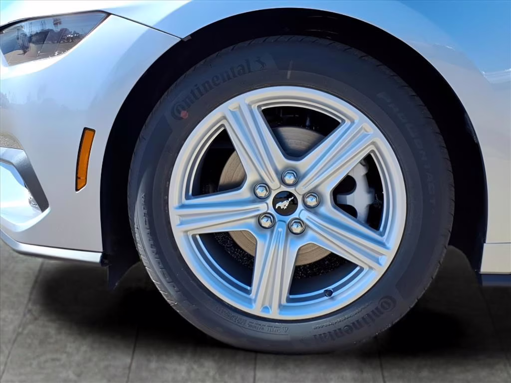 2026 Silver Metallic Ford Mustang EcoBoost RWD Coupe
