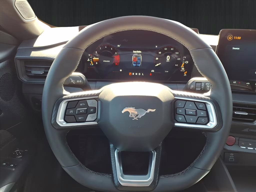 2026 Silver Metallic Ford Mustang EcoBoost RWD Coupe