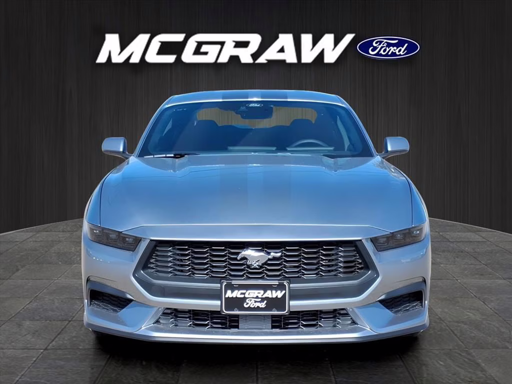 2026 Silver Metallic Ford Mustang EcoBoost RWD Coupe