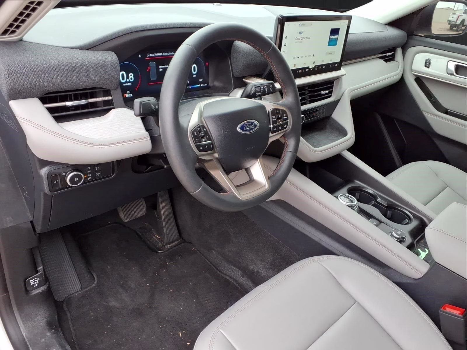 2026 White Metallic Ford Explorer Active RWD SUV