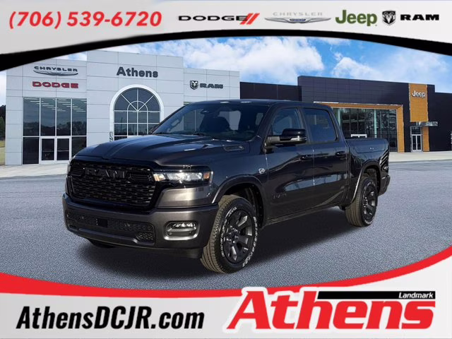 2026 Granite Crystal Metallic Clearcoat Ram 1500 Big Horn 4X4 Truck