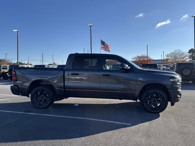 2026 Granite Crystal Metallic Clearcoat Ram 1500 Big Horn 4X4 Truck