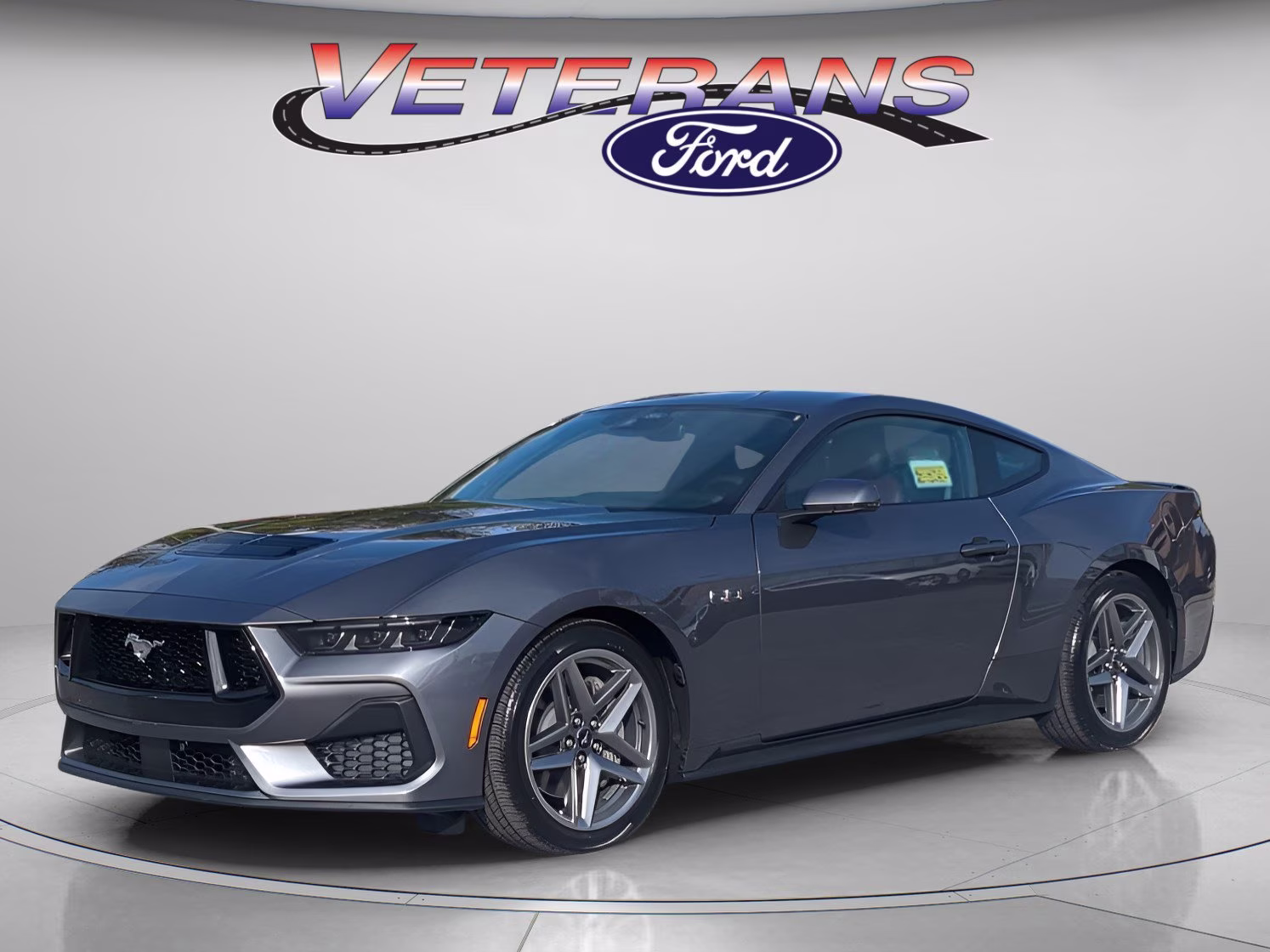 2026 Carbonized Gray Metallic Ford Mustang GT Premium RWD Coupe