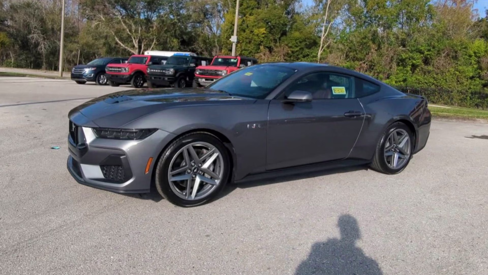 2026 Carbonized Gray Metallic Ford Mustang GT Premium RWD Coupe
