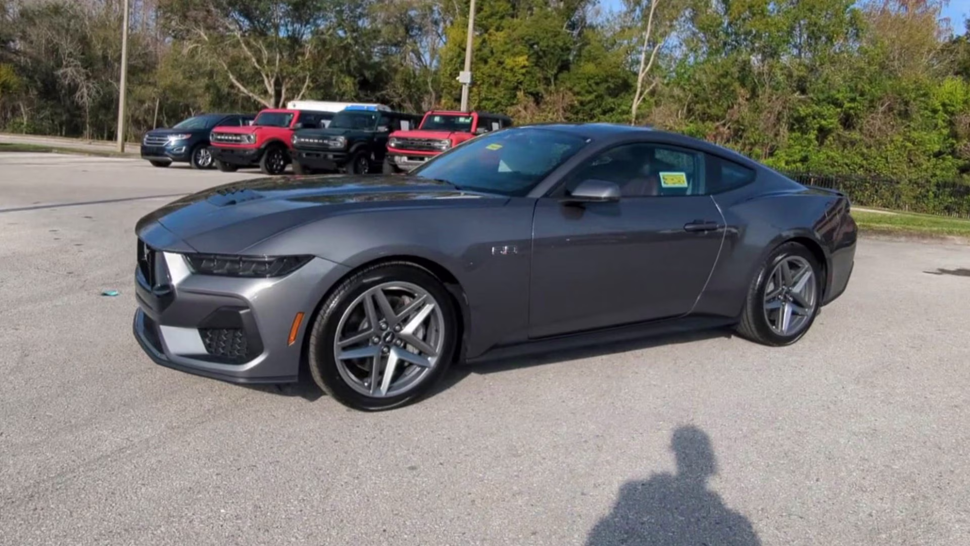 2026 Carbonized Gray Metallic Ford Mustang GT Premium RWD Coupe