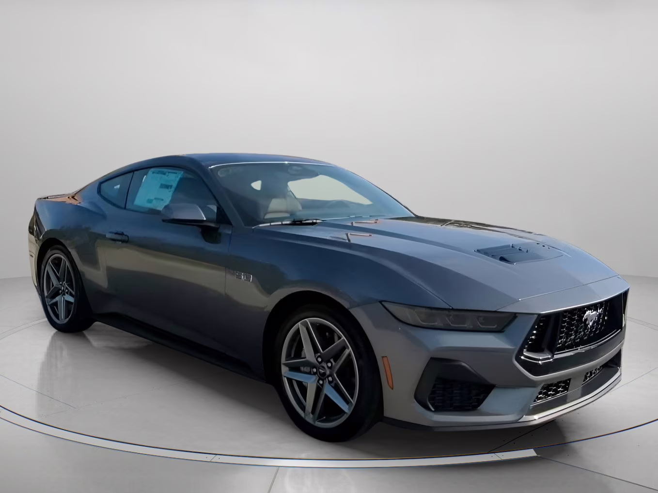 2026 Carbonized Gray Metallic Ford Mustang GT Premium RWD Coupe