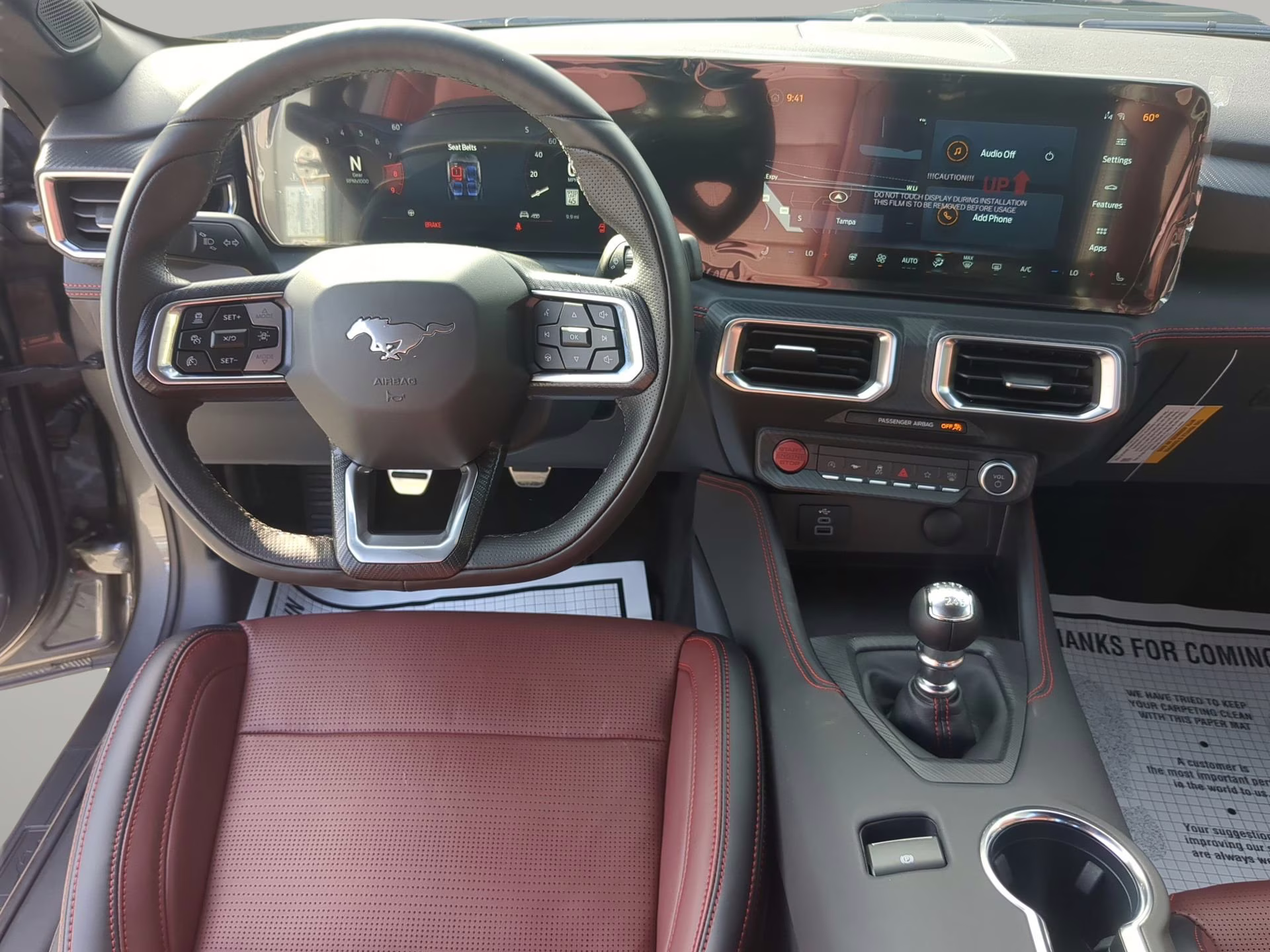 2026 Carbonized Gray Metallic Ford Mustang GT Premium RWD Coupe