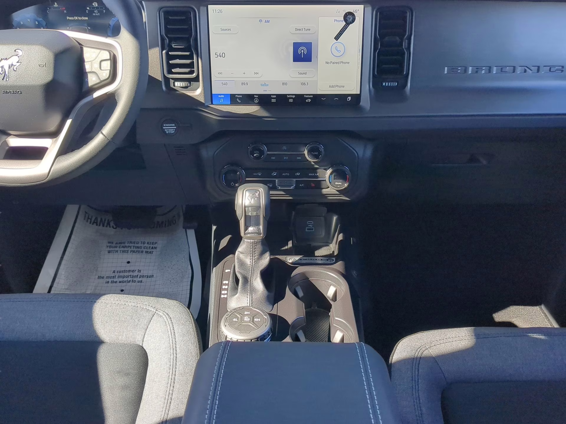 2025 Oxford White Ford Bronco Big Bend 4X4 Convertible