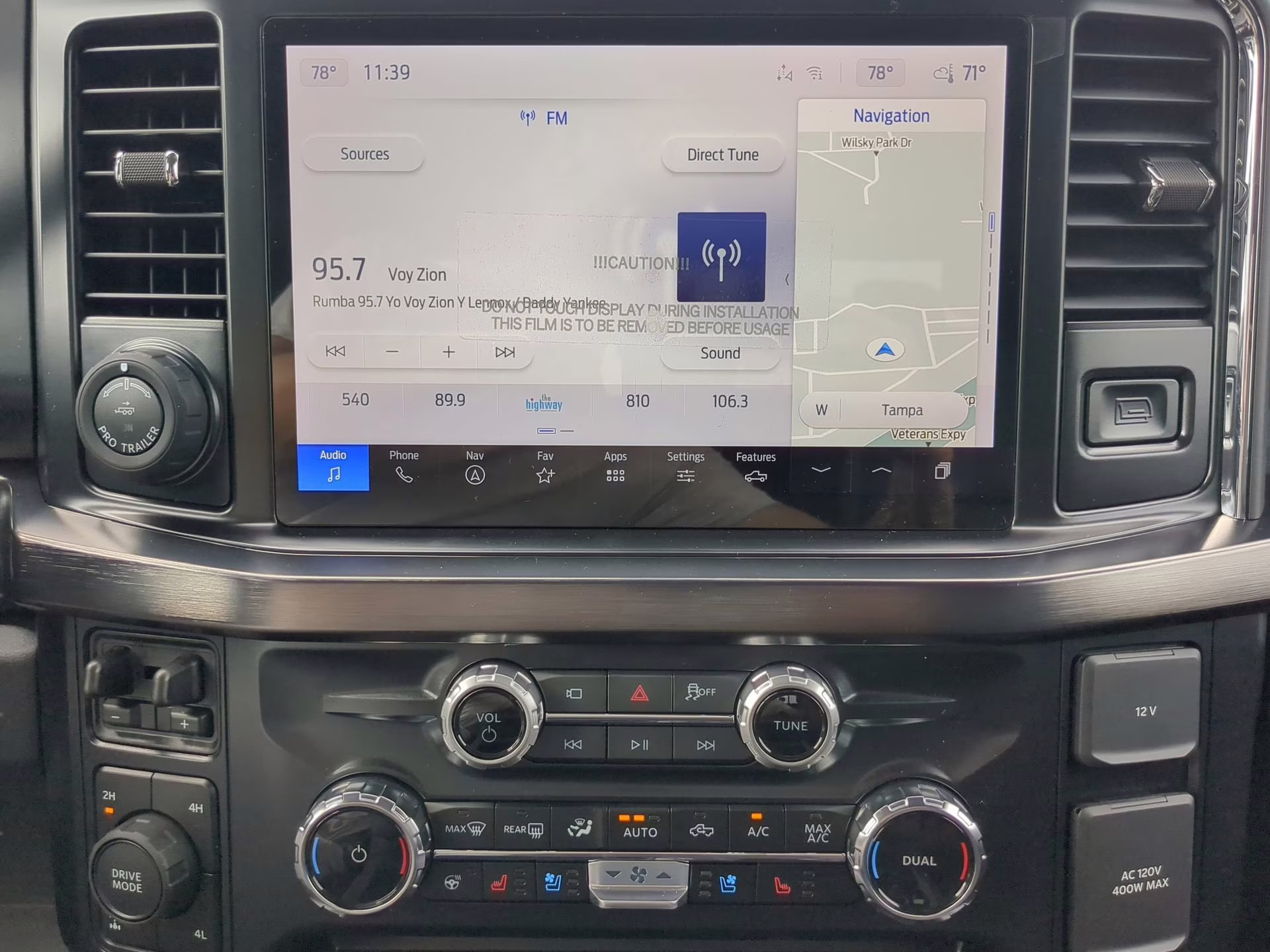 2026 Agate Black Metallic Ford Super Duty F-350 SRW LARIAT Crew Cab Pickup 4X4 Truck