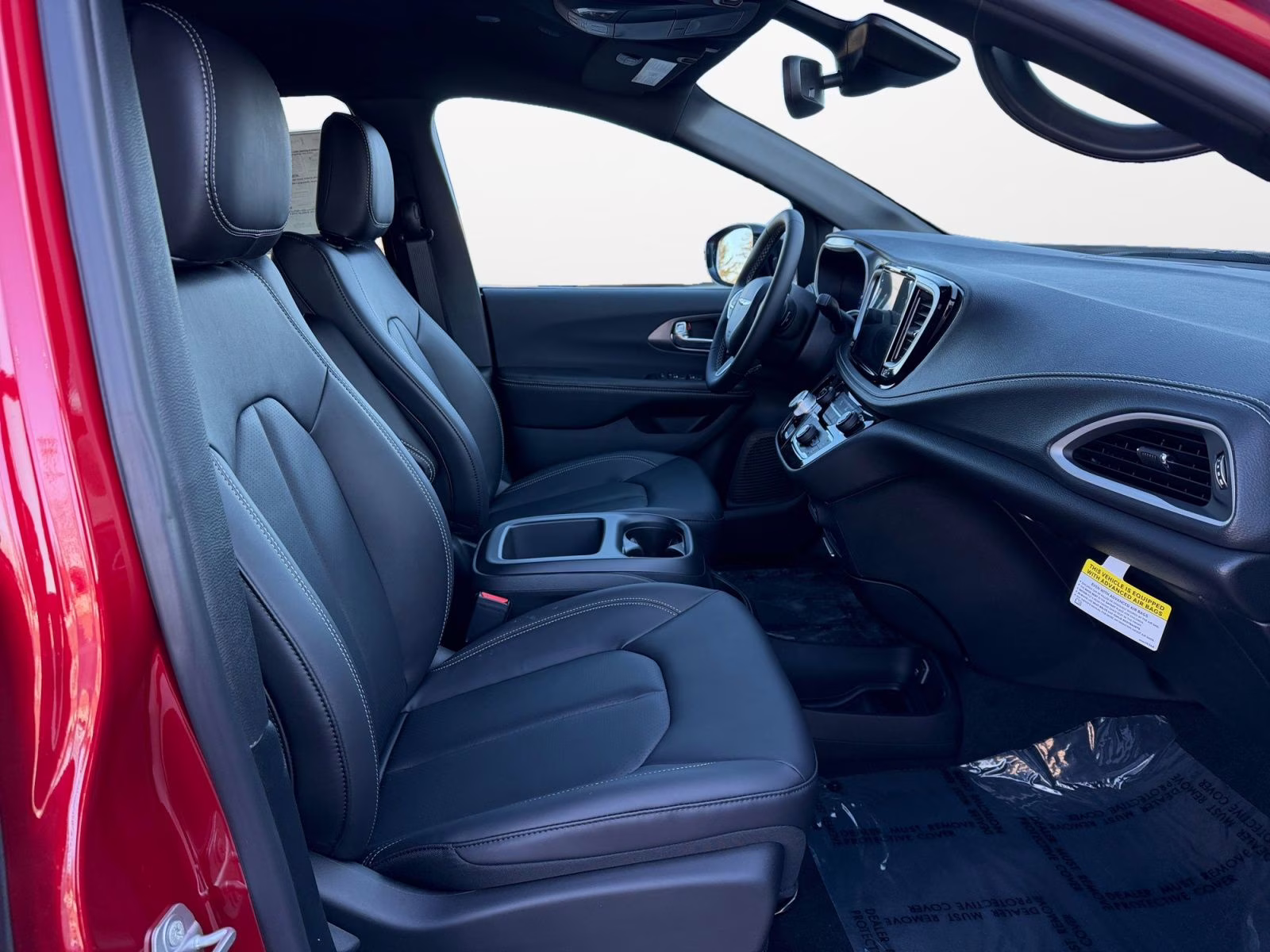 2026 Red Hot Pearlcoat Chrysler Pacifica Select AWD Van