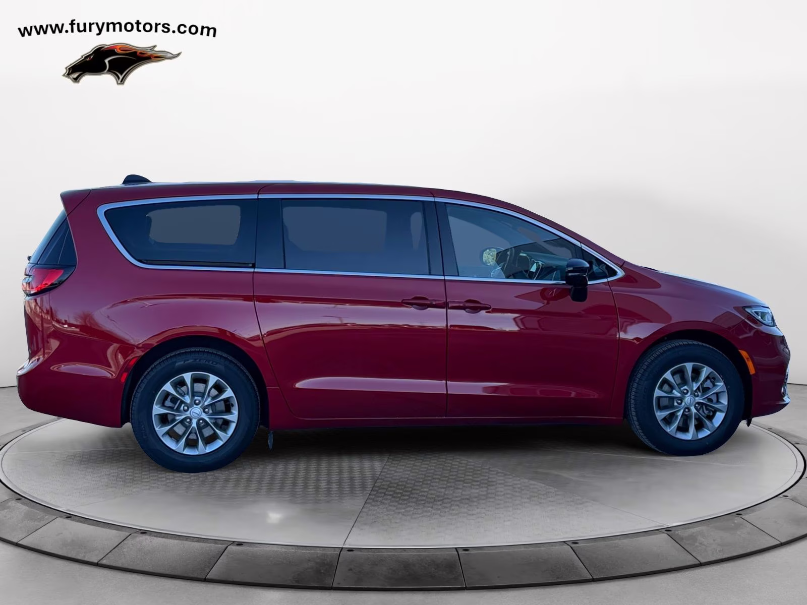 2026 Red Hot Pearlcoat Chrysler Pacifica Select AWD Van