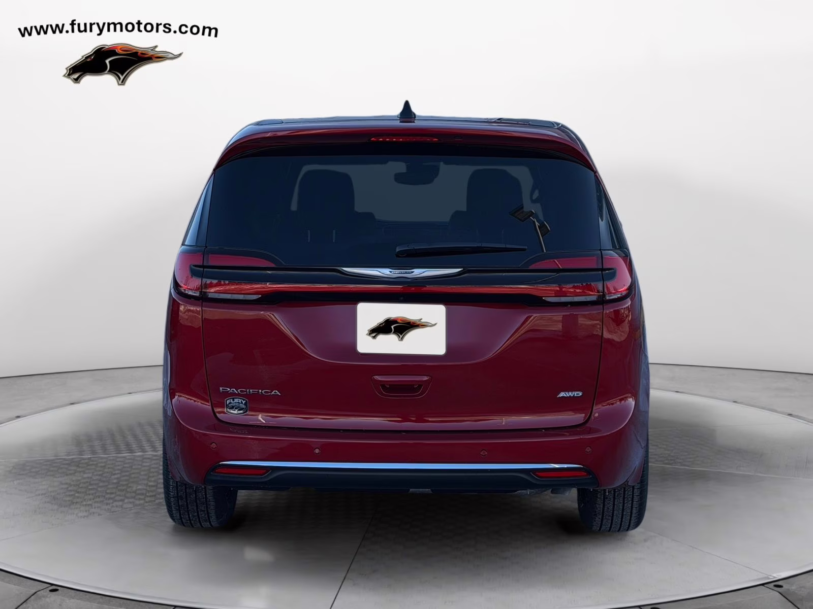 2026 Red Hot Pearlcoat Chrysler Pacifica Select AWD Van