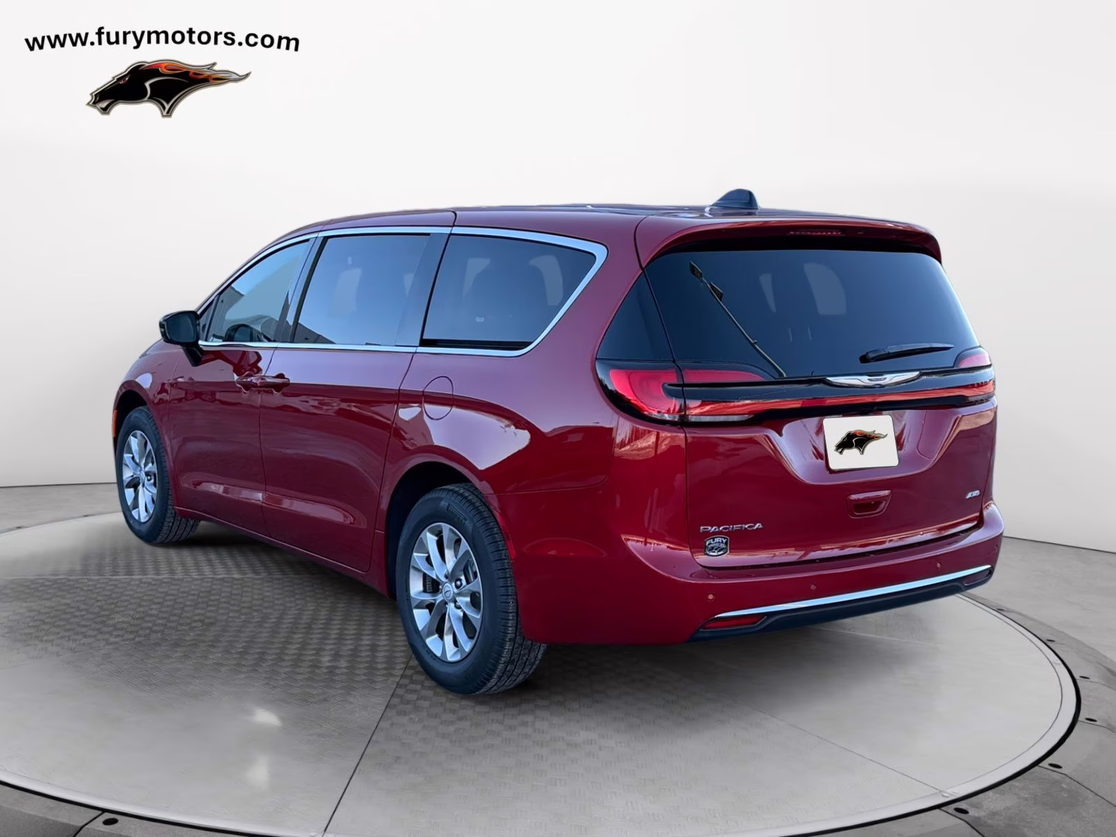 2026 Red Hot Pearlcoat Chrysler Pacifica Select AWD Van