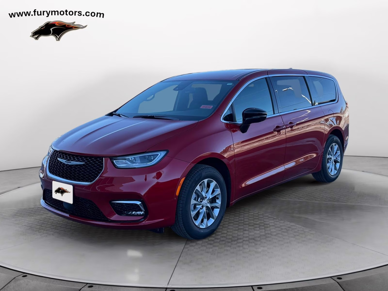 2026 Red Hot Pearlcoat Chrysler Pacifica Select AWD Van