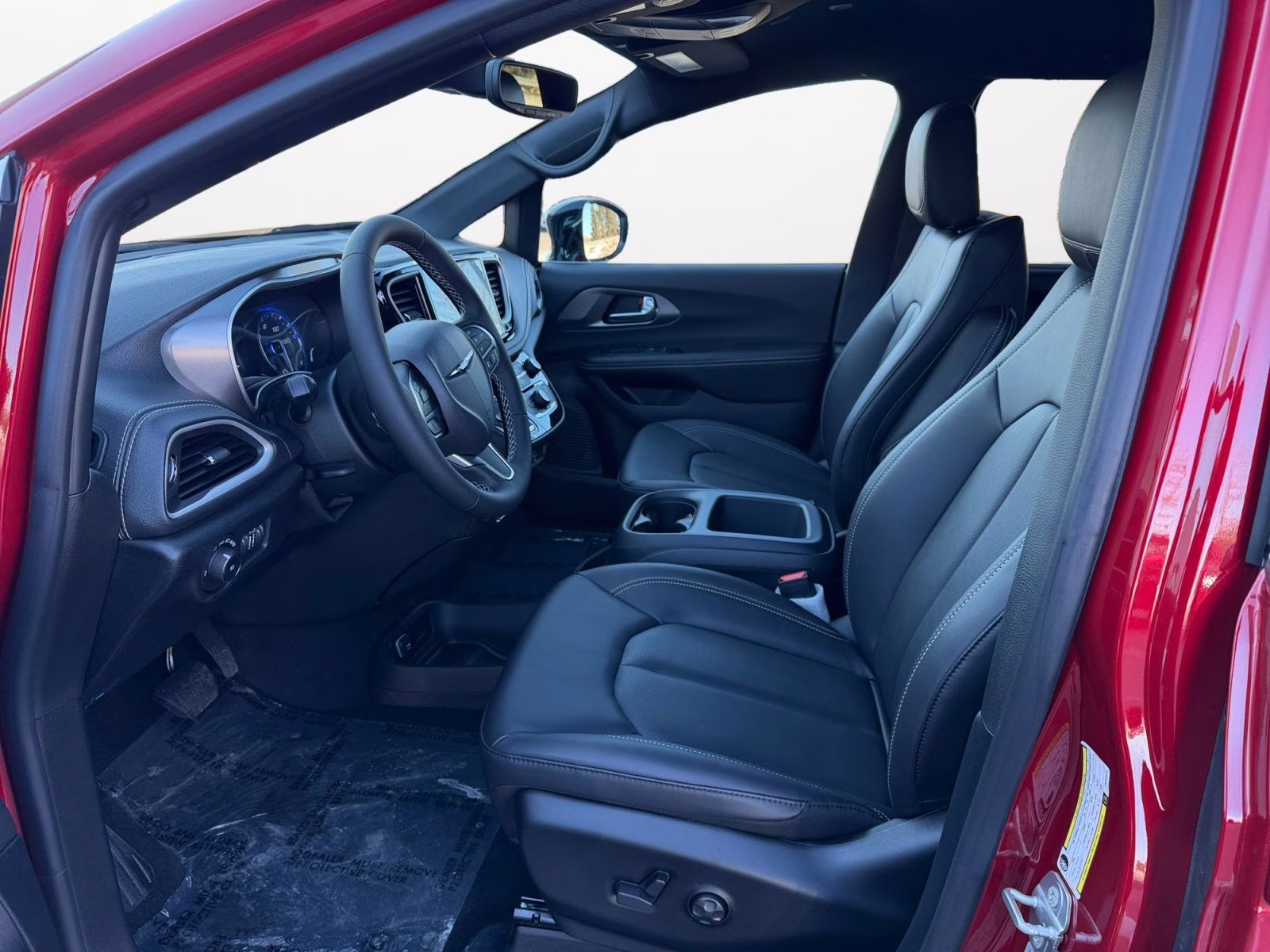 2026 Red Hot Pearlcoat Chrysler Pacifica Select AWD Van