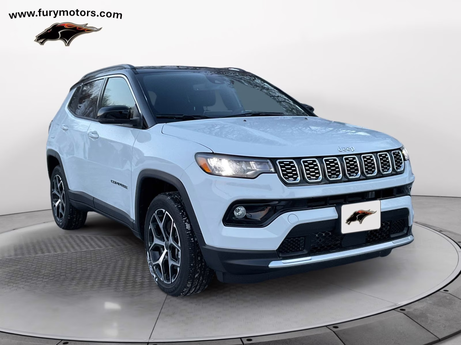 2026 Bright White Clearcoat Jeep Compass Limited 4X4 SUV