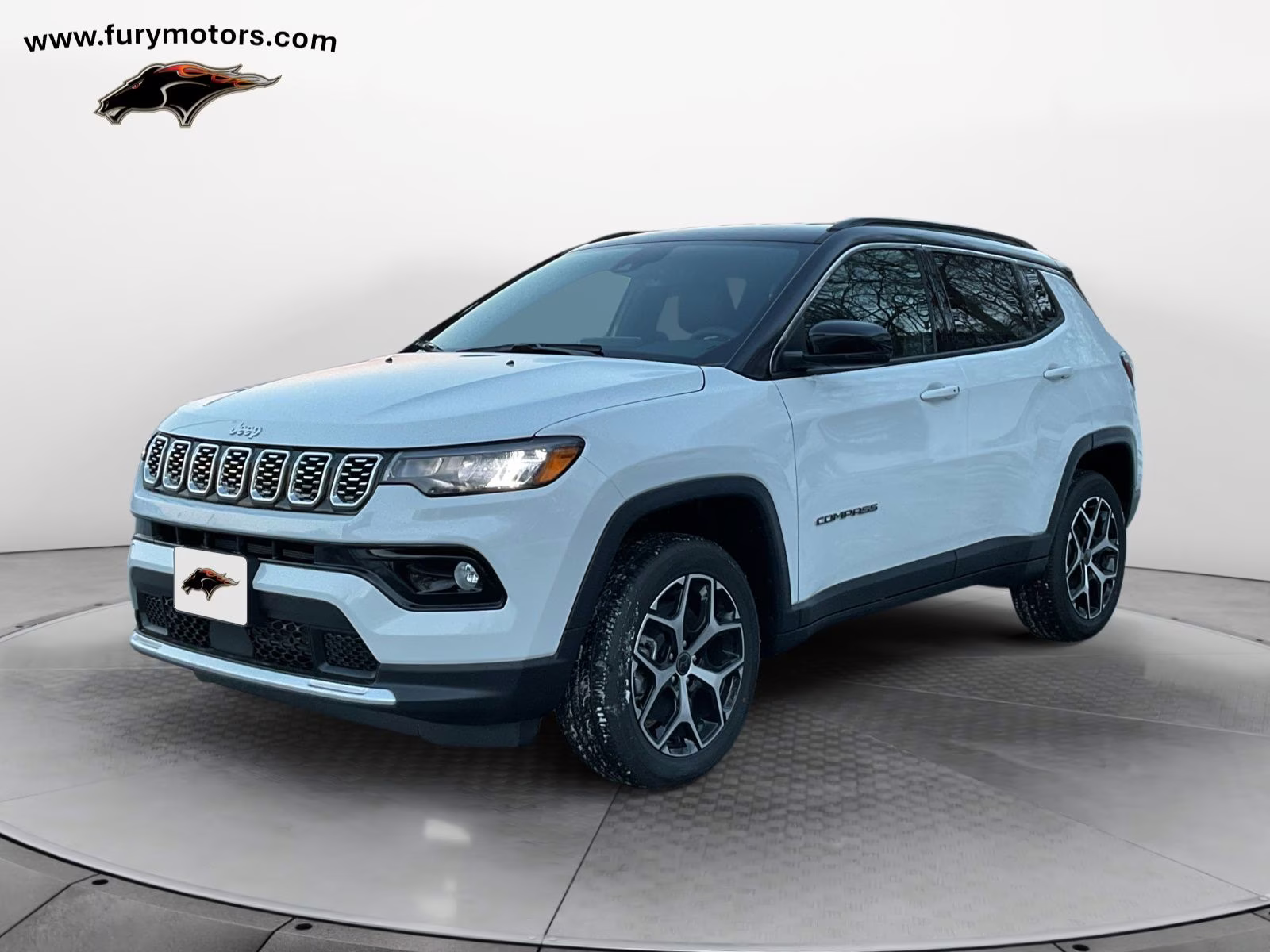 2026 Bright White Clearcoat Jeep Compass Limited 4X4 SUV