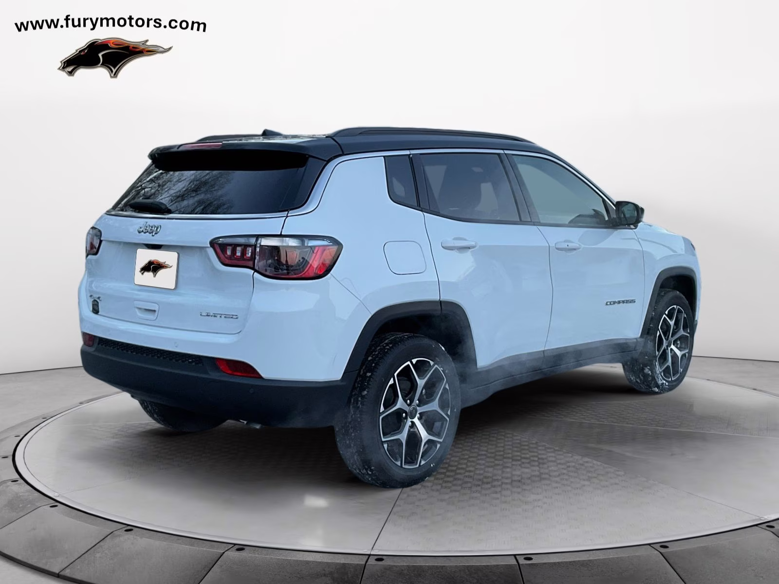 2026 Bright White Clearcoat Jeep Compass Limited 4X4 SUV