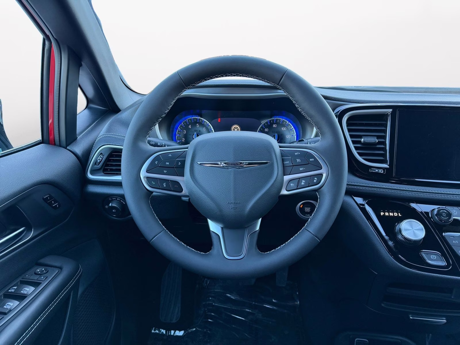 2026 Red Hot Pearlcoat Chrysler Pacifica Select AWD Van