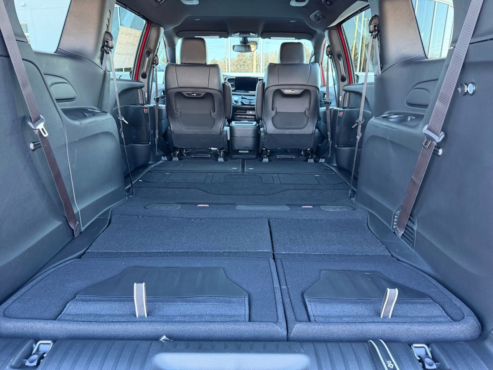 2026 Red Hot Pearlcoat Chrysler Pacifica Select AWD Van