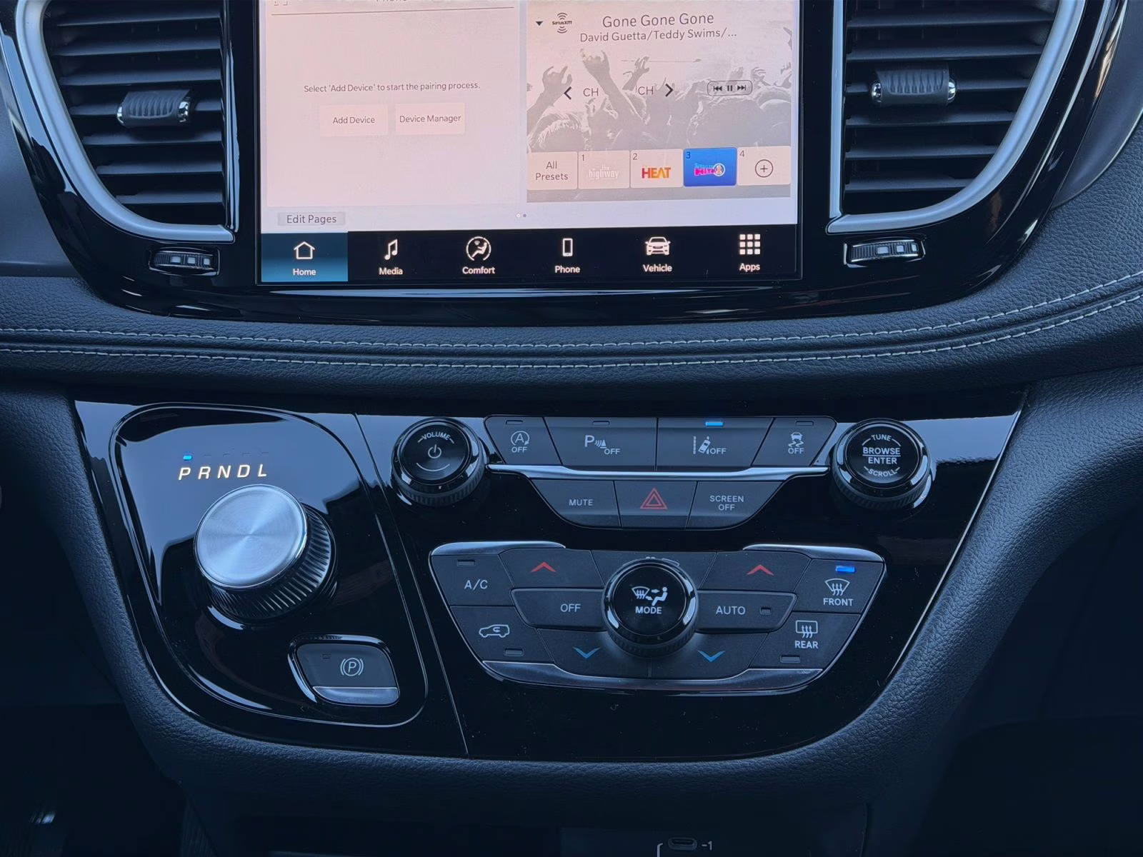 2026 Red Hot Pearlcoat Chrysler Pacifica Select AWD Van