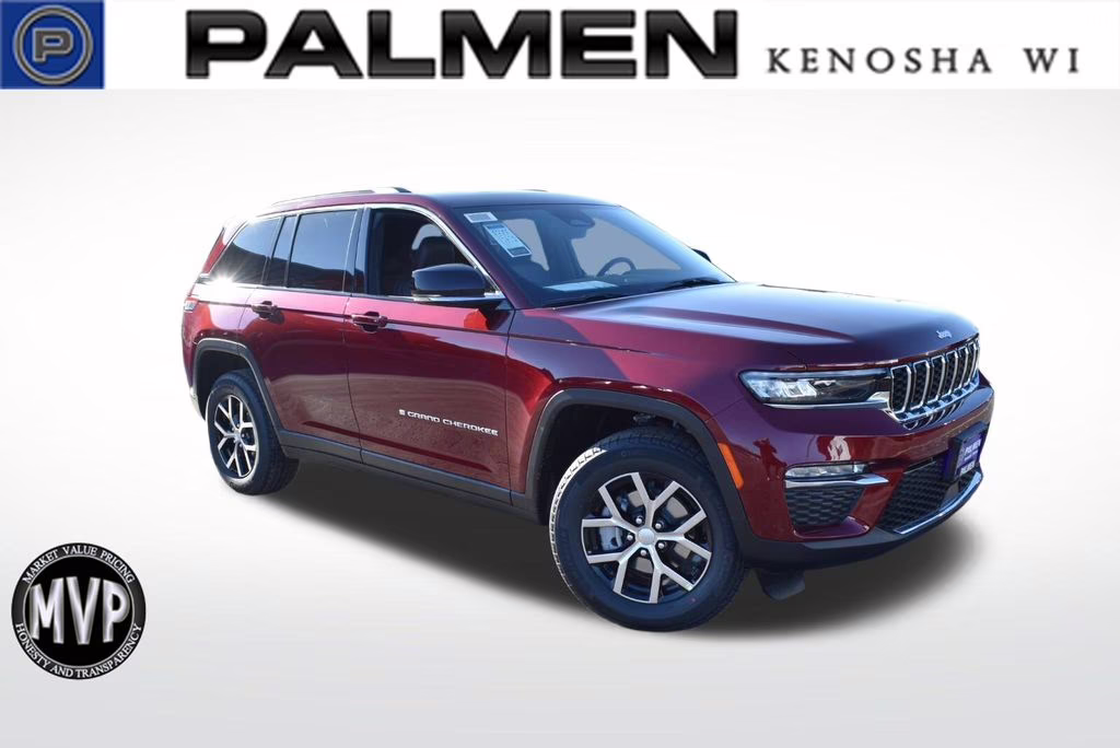 2025 Velvet Red Pearlcoat Jeep Grand Cherokee Limited 4X4 SUV