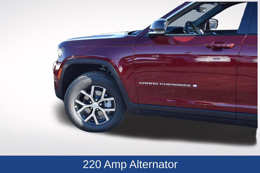 2025 Velvet Red Pearlcoat Jeep Grand Cherokee Limited 4X4 SUV