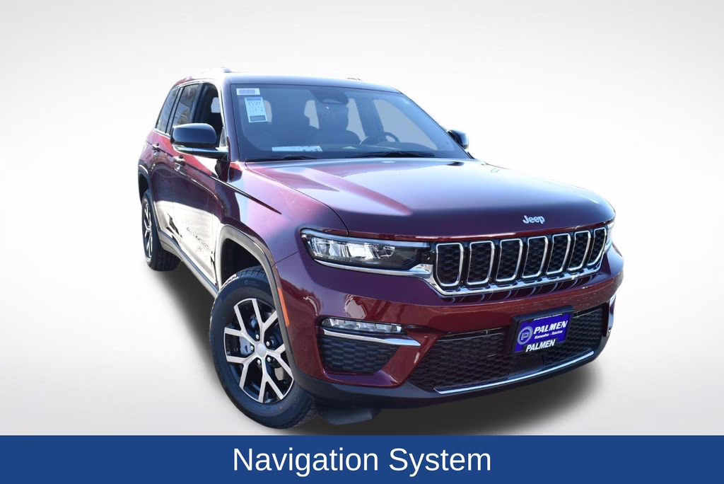 2025 Velvet Red Pearlcoat Jeep Grand Cherokee Limited 4X4 SUV