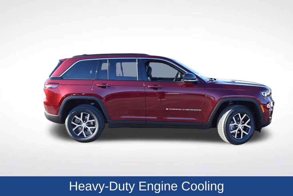 2025 Velvet Red Pearlcoat Jeep Grand Cherokee Limited 4X4 SUV