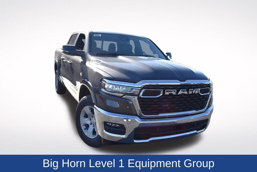 2026 Granite Crystal Metallic Clearcoat Ram 1500 Big Horn/Lone Star 4X4 Truck