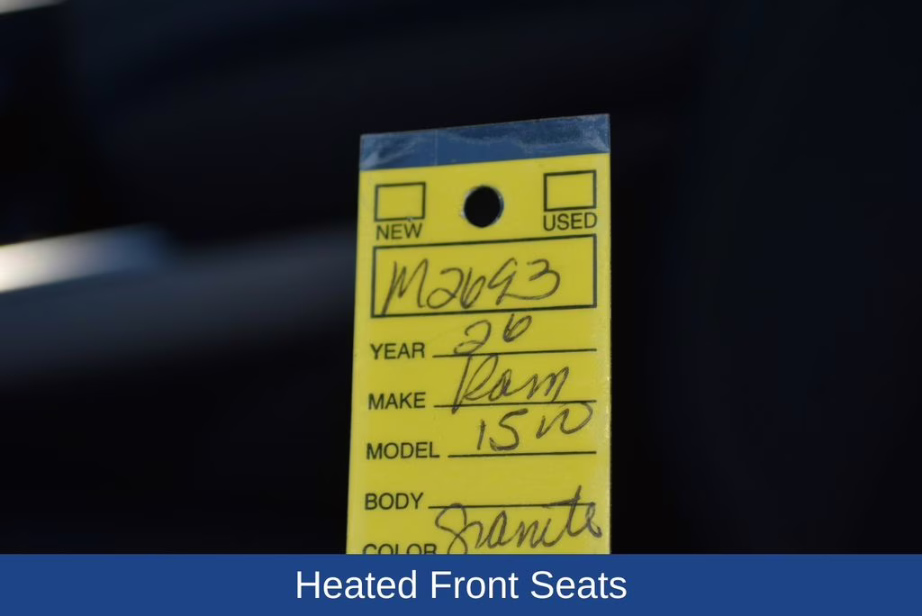 2026 Granite Crystal Metallic Clearcoat Ram 1500 Big Horn/Lone Star 4X4 Truck