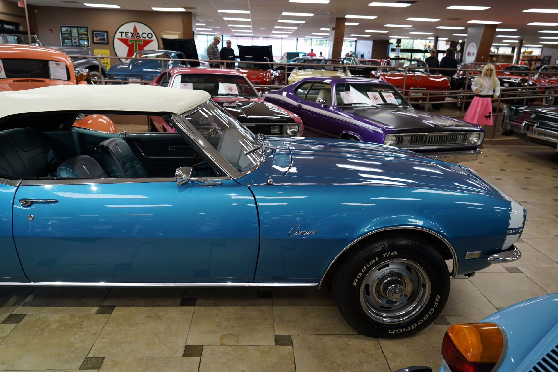 1968 LeMans Blue Chevrolet Camaro