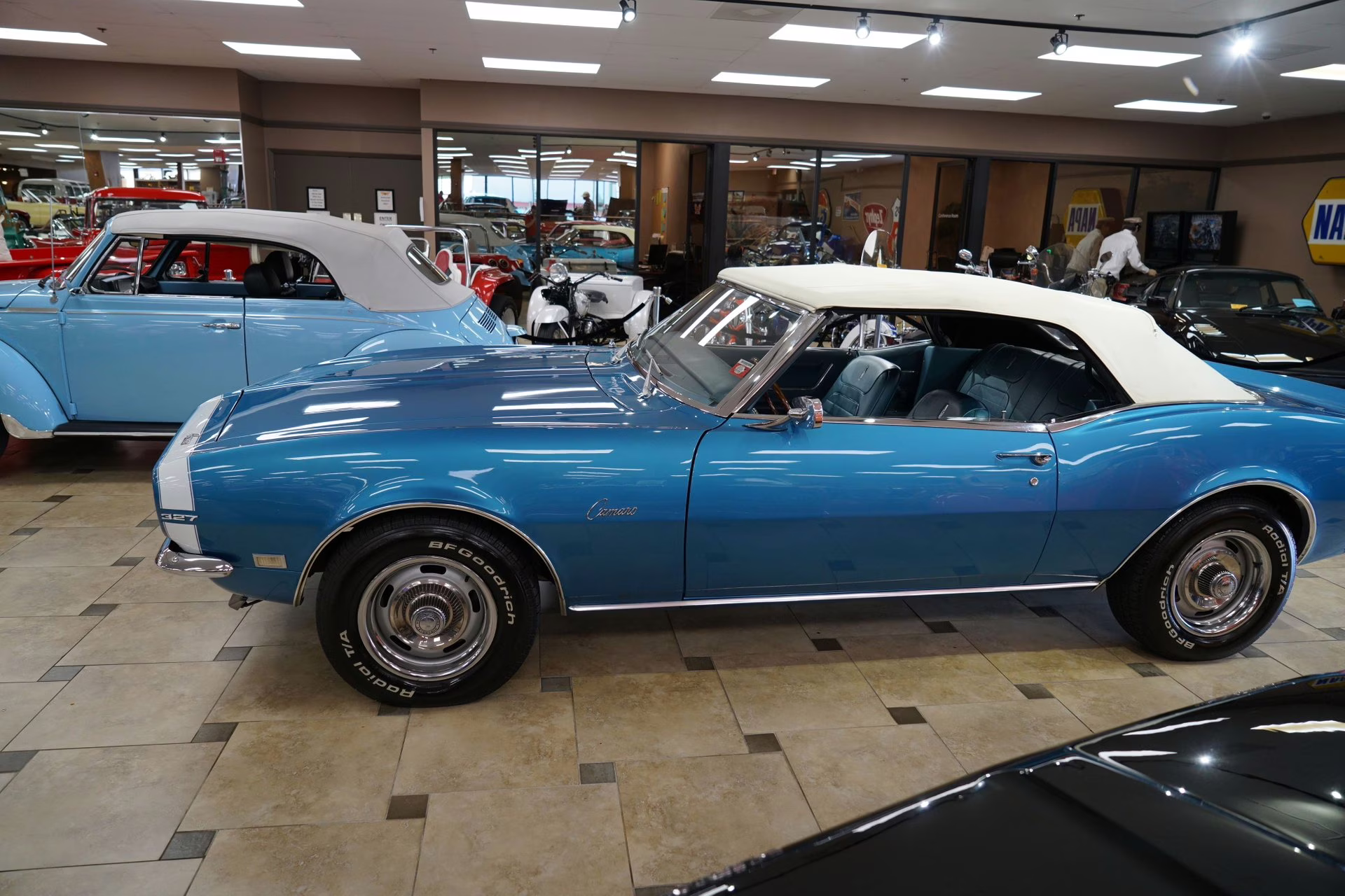 1968 LeMans Blue Chevrolet Camaro