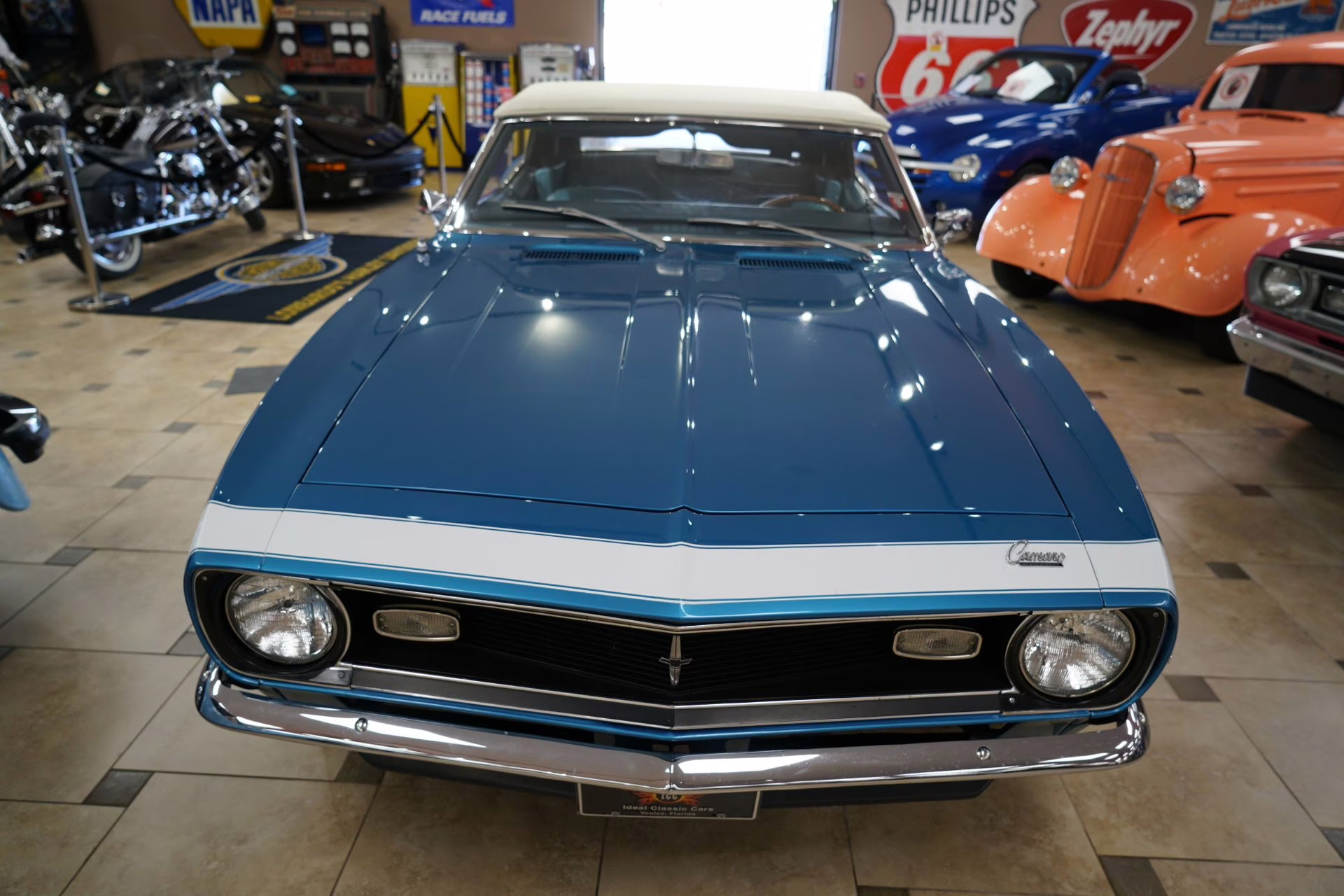 1968 LeMans Blue Chevrolet Camaro