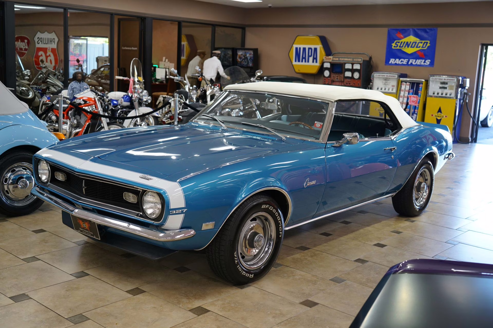 1968 LeMans Blue Chevrolet Camaro