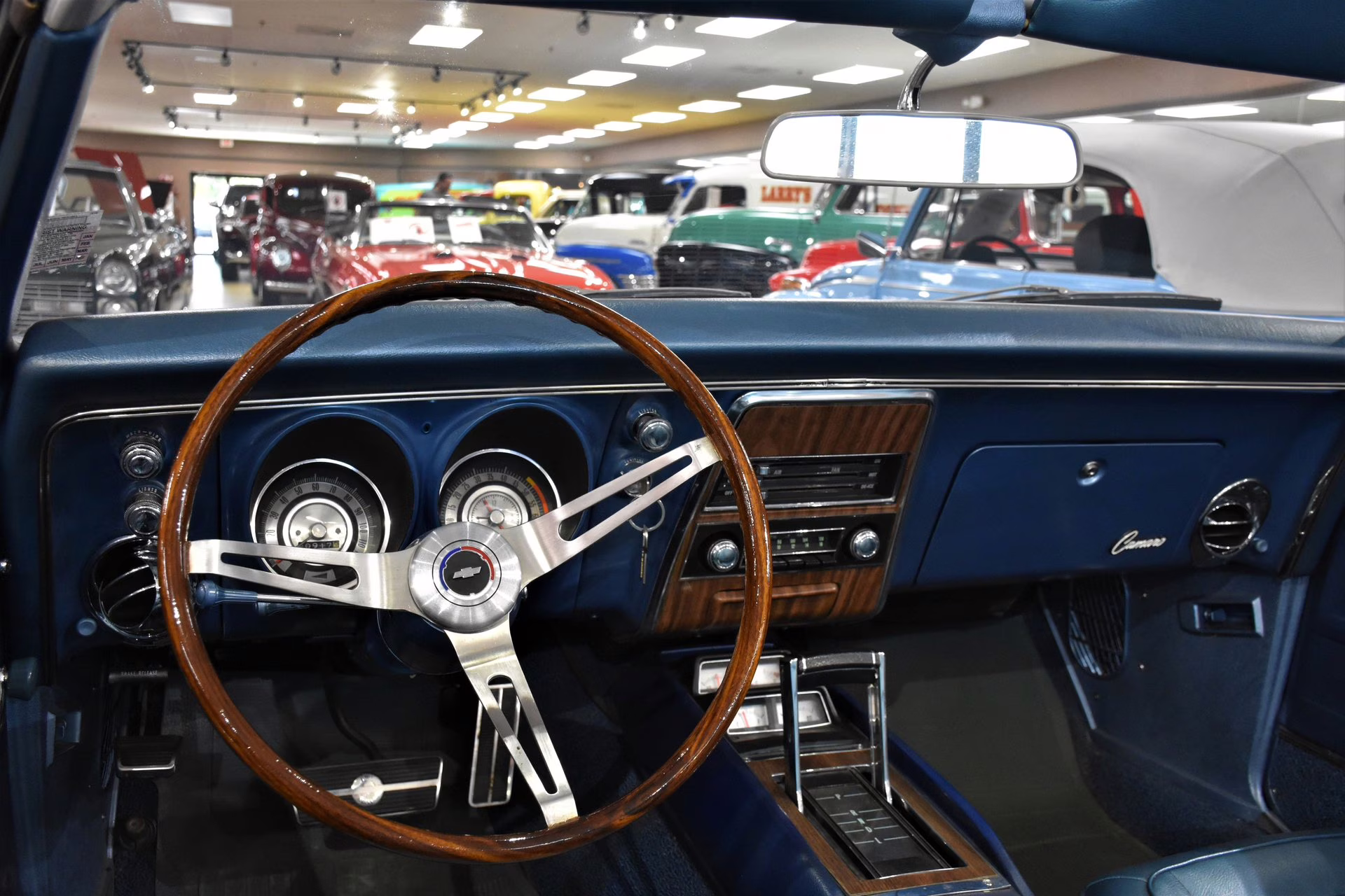 1968 LeMans Blue Chevrolet Camaro