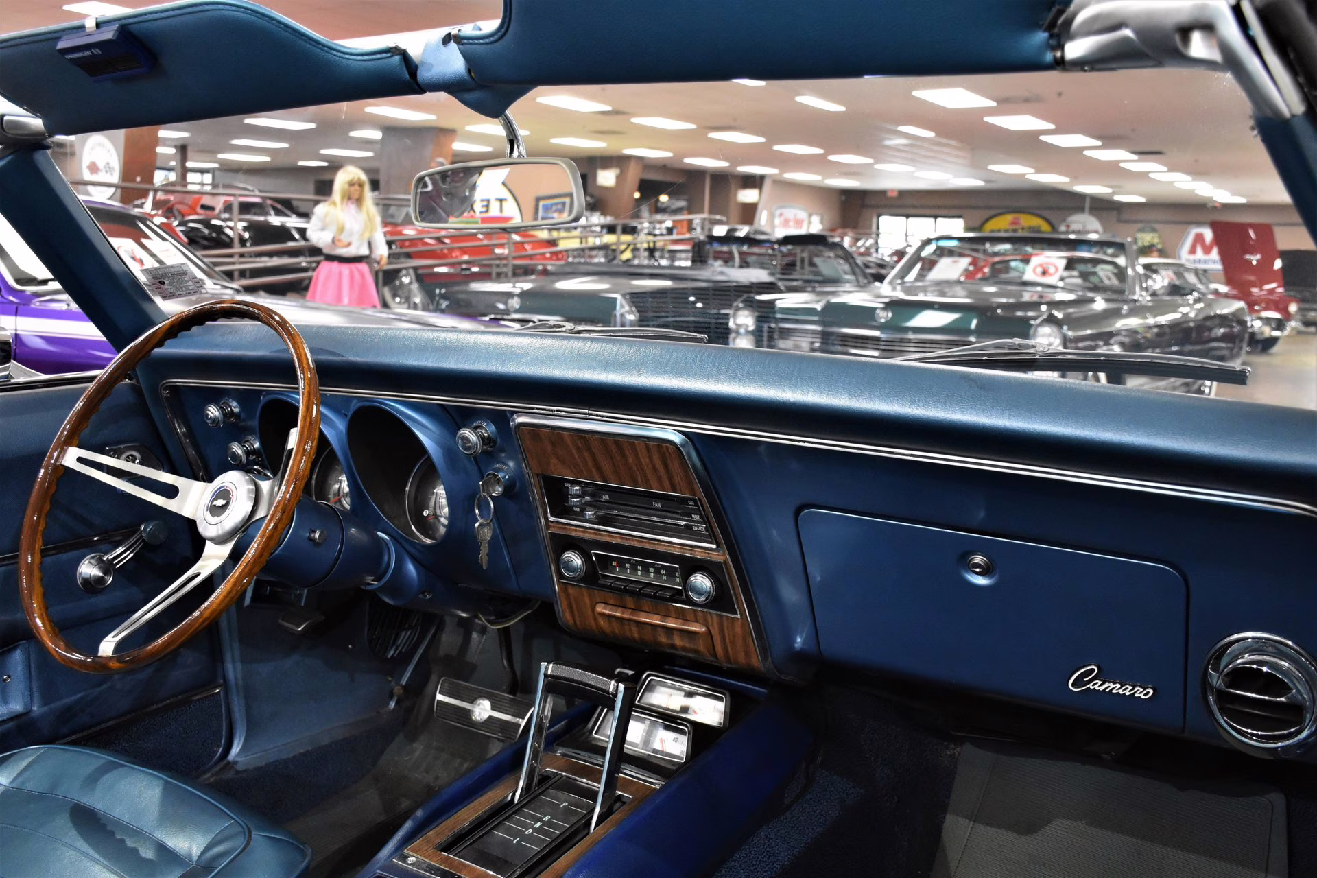 1968 LeMans Blue Chevrolet Camaro