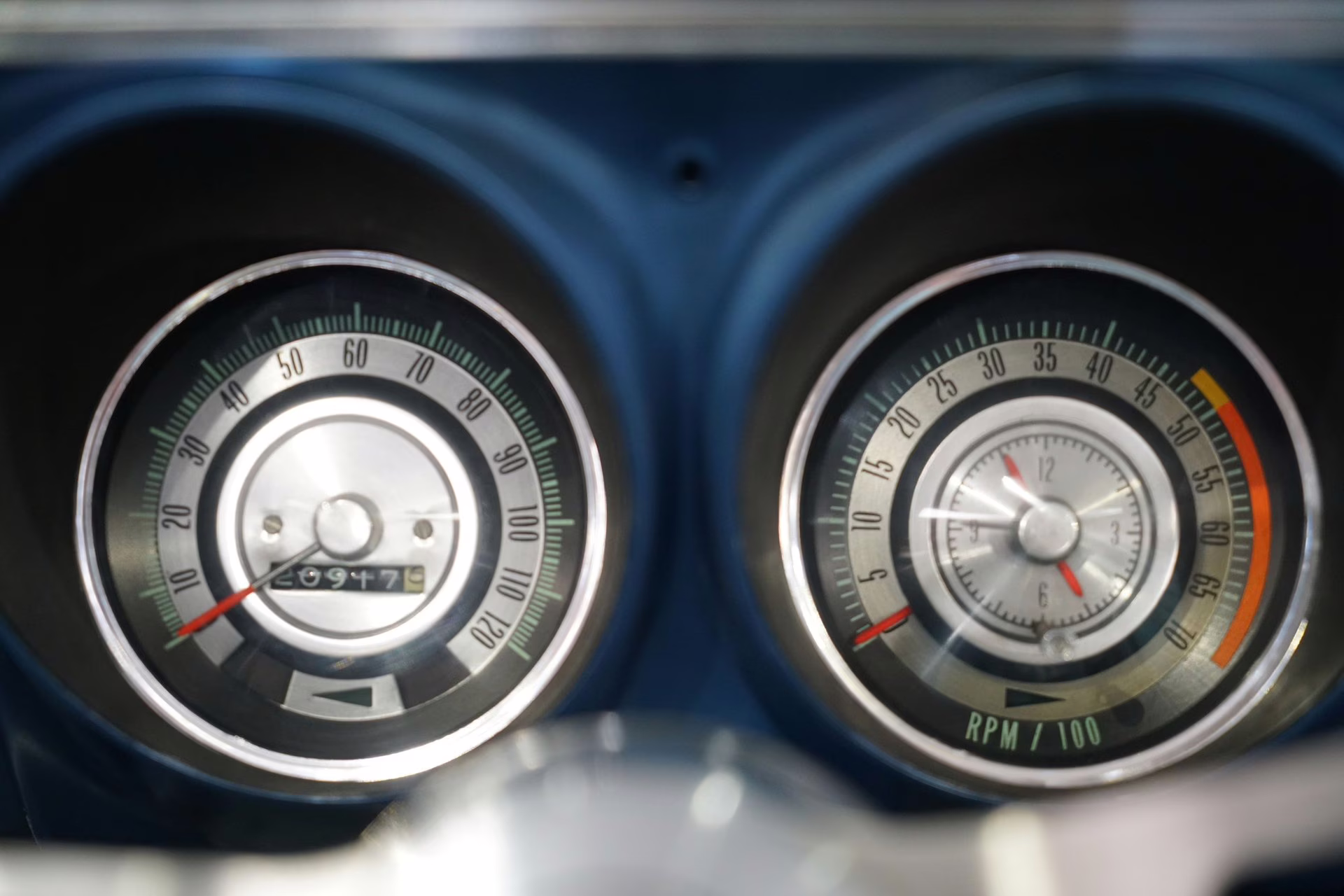 1968 LeMans Blue Chevrolet Camaro