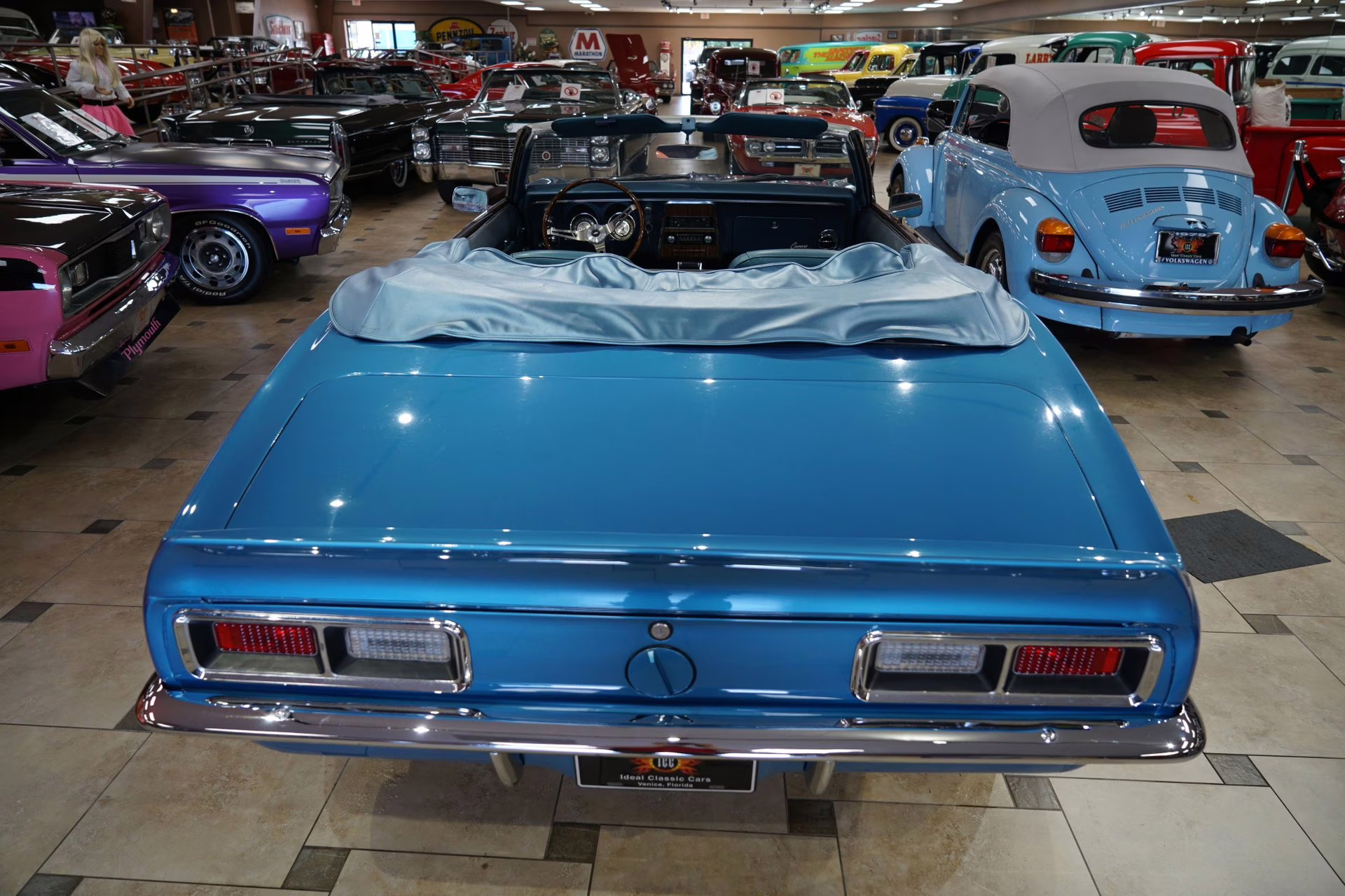 1968 LeMans Blue Chevrolet Camaro