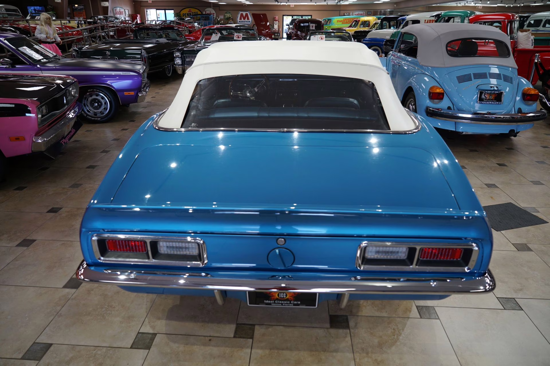 1968 LeMans Blue Chevrolet Camaro