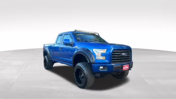 2017 Lightning Blue Ford F-150 XL STX 4X4 Truck