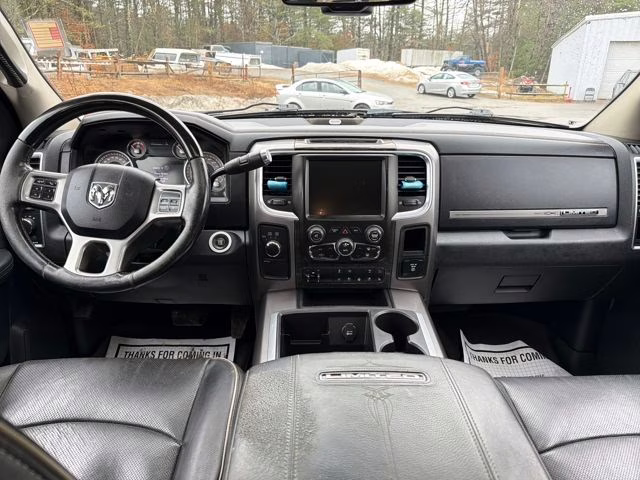 2015 Brilliant Black Crystal Pearlcoat Ram 2500 Laramie Longhorn 4X4 Truck