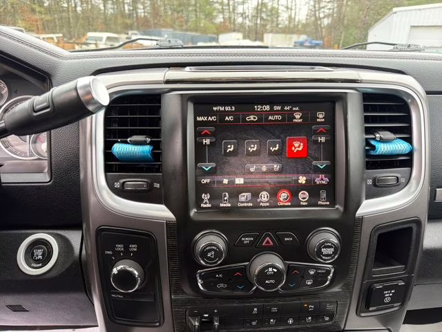2015 Brilliant Black Crystal Pearlcoat Ram 2500 Laramie Longhorn 4X4 Truck